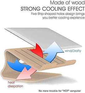 <span class=keywords><strong>Support</strong></span> <span class=keywords><strong>de</strong></span> refroidissement en bois <span class=keywords><strong>support</strong></span> <span class=keywords><strong>de</strong></span> <span class=keywords><strong>support</strong></span> d'ordinateur <span class=keywords><strong>portable</strong></span> ventilé <span class=keywords><strong>support</strong></span> Dock <span class=keywords><strong>support</strong></span> d'ordinateur <span class=keywords><strong>portable</strong></span> en bois <span class=keywords><strong>pour</strong></span> ordinateur <span class=keywords><strong>portable</strong></span> MacBook - Product Image 2