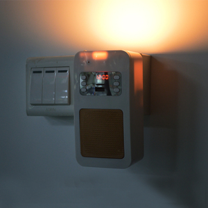 Quran Speaker Arabic Zikir <b>Plug</b> <b>Wall</b> Luminous Night <b>Light</b> <b>With</b> Remote Control for Muslims Learning AL Quran - Product Image 1