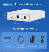 Carte de développement FPGA Xilinx Artix-7 100T avec capacité MIMO cohérente LUOWAVE LW-B210-I, compatible SDR USRP B210 Ecosystem AD9361