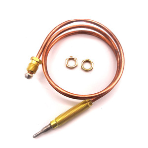 Thermocouple à gaz pour foyer extérieur M8x1 600mm en cuivre, accessoire de chauffage extérieur pour poêles au propane et au butane - Product Image 2