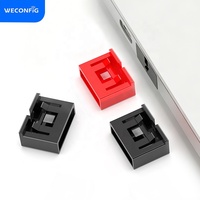 Bloqueador de Puertos USB, Bloqueo de Puertos USB Reutilizable, Seguridad de Datos USB para Computadora, Cada Juego Contiene 1000 Bloqueadores con 50 Llaves