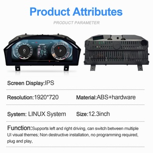 <b>Digital</b> Instrument Cluster <b>Speedometer</b> LCD Dashboard Upgrade <b>for</b> Land Rover Sport Discovery 3 2005-2009 - Product Image 6