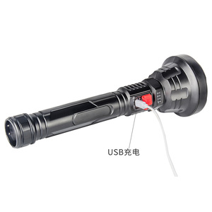 L-826 <b>Flashlight</b> 2000mAh USB Rechargeable LED White Light Outdoor Emergency <b>Torch</b> - Product Image 4