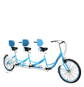 Nouveau style de vélo familial pour <span class=keywords><strong>maman</strong></span> et bébé, nouveau type de vélo familial à trois places, vélo tandem de bonne qualité, vélo de tourisme - Product Image 6