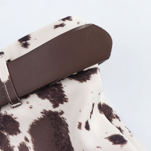 กระโปรงหนังแกะสังเคราะห์ รุ่นใหม่ล่าสุด ทรงหลวม โปรโมชั่นพิเศษ ระบายอากาศได้ดี ทันสมัย เหมาะสำหรับฤดูหนาว - Product Image 1