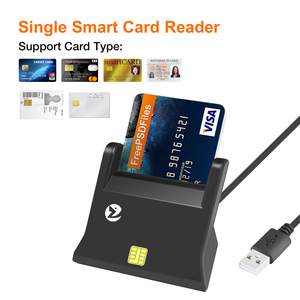 เครื่องอ่านและเขียนบัตรชิป <span class=keywords><strong>ZOWEETEK</strong></span> ISO 7816 ID IC รองรับ EMV CAC SIS SIM USB สมาร์ทการ์ด เครื่องอ่านบัตร ATM บัตรเดบิต/บัตรธนาคาร/บัตรเครดิต สำหรับการชำระเงิน - Product Image 4