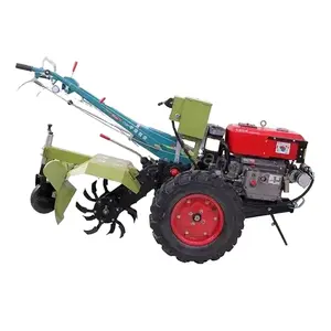 Hot Sale Quality multifunctional 15hp 18hp 20hp tractors 2 Wheel Walking Hand Tractor / 20hp 25hp 2WD Walking Tractor