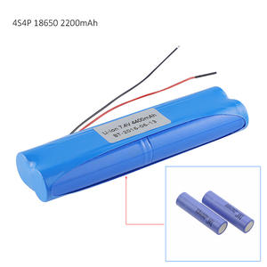 Narrow Li-ion battery 7,4 v 4400mAh 18650 <span class=keywords><strong>2</strong></span> S2P for notebook computer - Product Image 5