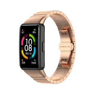 IVANHOE สายรัดข้อมือสเตนเลสสตีล,สำหรับ <span class=keywords><strong>Huawei</strong></span> <span class=keywords><strong>Band</strong></span> 6สายนาฬิกาโลหะอัจฉริยะสำหรับ <span class=keywords><strong>Huawei</strong></span> <span class=keywords><strong>Band</strong></span> 6 <span class=keywords><strong>Pro</strong></span> สายรัดข้อมือสำหรับ Honor 6 <span class=keywords><strong>7</strong></span> - Product Image 6