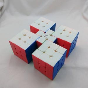 <span class=keywords><strong>Mini</strong></span>-puzzle en plastique irrégulier en forme d'échelle, cinq en un, connecté par pont, en forme de <span class=keywords><strong>cube</strong></span> à trois couches, en cinq pièces, limité - Product Image 2