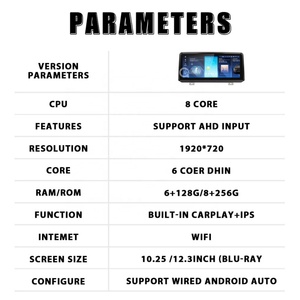 วิทยุติดรถยนต์ขนาด 10.25 นิ้ว สำหรับ BMW ซีรีส์ 2 รุ่น F22 F23 F45 ปี 2013-2021 ระบบ Android 13 พร้อมระบบนำทาง GPS เครื่องเล่นวิดีโอและมัลติมีเดีย - Product Image 6