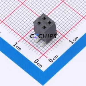 SSW-102-22-F-D-VS Pin Socket SMD,P=2.54mm Connector ( Pitch: 2.54mm )( Row Spacing: 2.54mm )( Mounting Type: Vertical Mount ) - Product Image 1