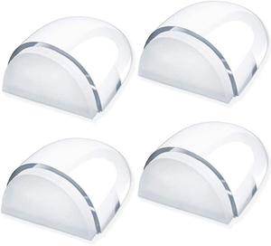 Boden wand puffers chutz, transparenter selbst klebender Tür stopper Kein Bohren für das Home Office Wände und Möbel schützen - Product Image 3