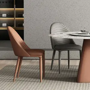 Morden design de luxo mármore jantar, conjunto de 6 cadeiras mesa sala de jantar móveis mesa e cadeiras para sala de jantar