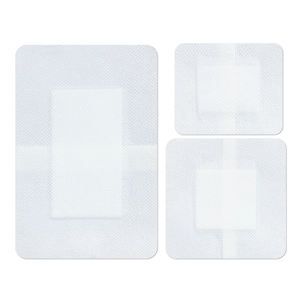 Apósito impermeable con almohadillas absorbentes, estéril, autoadhesivo, de tela no tejida para heridas. - Product Image 3