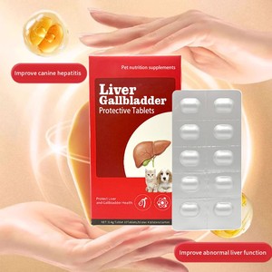 Tabletas Protectoras de Hígado y Vesícula Biliar para Perros y Gatos - Suplemento 3 en 1 para Reparación del Hígado, Alivio de <span class=keywords><strong>Hepatitis</strong></span> y Jaunice, con Vitamina E - Product Image 2