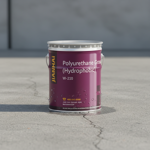 Matériau d'<span class=keywords><strong>injection</strong></span> imperméable W-210 approuvé CE pour la réparation des <span class=keywords><strong>murs</strong></span> en béton, coulis <span class=keywords><strong>de</strong></span> <span class=keywords><strong>polyuréthane</strong></span> hydrophobe avec garantie <span class=keywords><strong>de</strong></span> 5 ans - Product Image 1