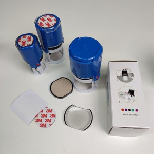 Marca al por mayor logotipo personalizado sello de goma profesor Oficina sello nombre sello de goma autoentintable - Product Image 3