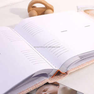 Carnet <span class=keywords><strong>de</strong></span> notes à mémoire personnalisé pour bébé Album d'enregistrement <span class=keywords><strong>de</strong></span> <span class=keywords><strong>naissance</strong></span> <span class=keywords><strong>Livre</strong></span> d'étape pour enfant Cadeau souvenir 10e anniversaire Scrapbook - Product Image 6