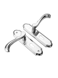 Modern Furniture <strong>Door</strong> Lock Simple Design All Iron Cast square Lever <strong>Bedroom</strong> <strong>Door</strong> Handle Lock Set - Product Image 5