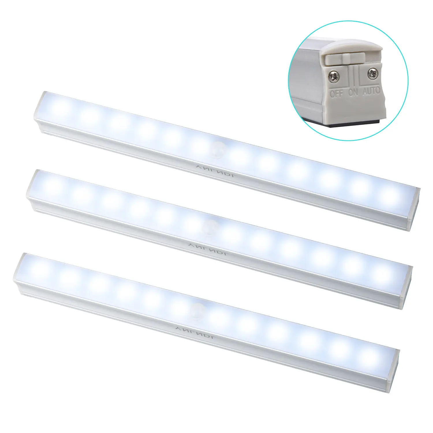 12 LED wireless human motion sensor dimmable closet magnetic human light under kitchen cabinet night lights for closet