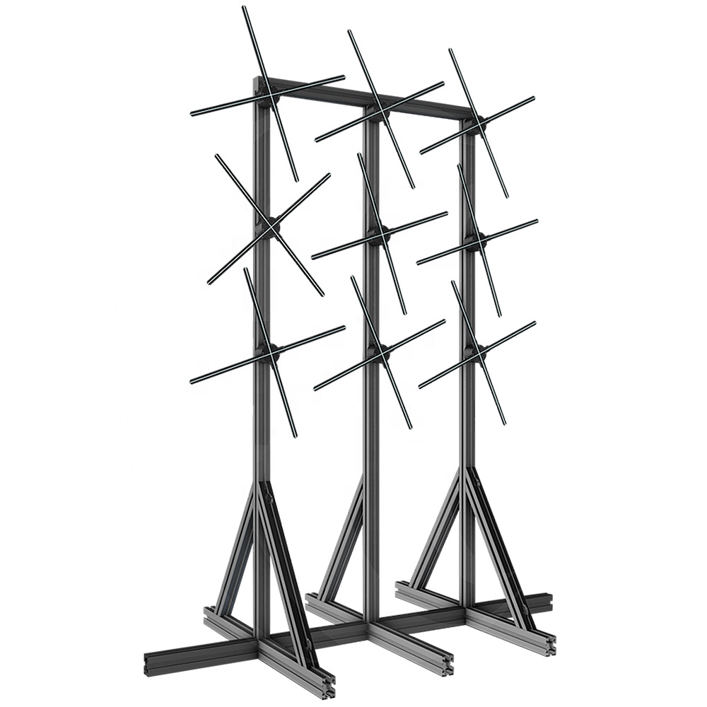 Giwox 3d Голограмма новейшая видеостена мульти 9 шт. 65X голограмма вентилятор 1080P 3D голографический светодиодный вентилятор стенка для празднования
