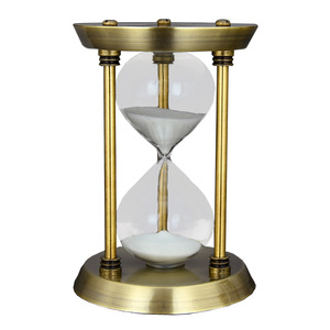 Timer a Clessidra 30 60 <span class=keywords><strong>Minuti</strong></span>: Orologio a Sabbia Antico 60 <span class=keywords><strong>Minuti</strong></span>, Clessidra Vintage in Ottone 60 Min, Vetro Decorativo - Product Image 6