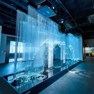 Декоративный фонтан-водопад 2026 года с LED-подсветкой для сада, настраиваемый, для улицы - Product Image 1