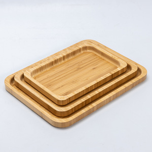 Bamboo Rectangular <b>Tray</b> 30x20x2.5 Cm For <b>Tea</b> Coffee Hotel Serving Multi Purpose <b>Tray</b> - Product Image 5