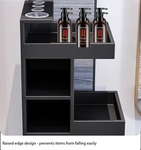 Carrito de Salón con Ruedas, Carrito de Almacenamiento para Peluquería con Cajones para Barbería, Salón de Belleza, Spa - Product Image 6