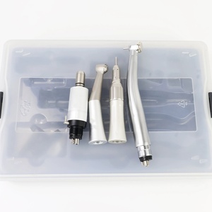 Manipolo Dentale ad Alta Velocità con Luce e Canale Acqua Esterno, Set Manipoli a Bassa Velocità FX Curve e Dritti (1 Alto, 1 Basso) - Product Image 5