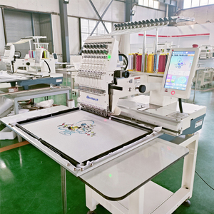 เครื่องปักหมวกคอมพิวเตอร์แบบหัวเดียว Gensen MT-1201 1501 ความเร็ว 1200 รอบต่อนาที เครื่องปักอัตโนมัติแบบหัวเดียวสำหรับขาย - Product Image 1