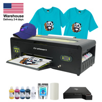 Envío Gratis desde Almacén en EE. UU., Impresora DTF Erasmart de 33 cm A3, Máquina de Impresión de Camisetas para Ropa, Impresora DTF con Cabezal 1390