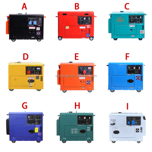 CQ Nhà Máy Giá 5KW 5KVA 5.5KW 5.5kva siêu im lặng DIESEL genset xách tay máy phát điện điện cho home6kw 6KVA 220V 110V 380V - Product Image 1