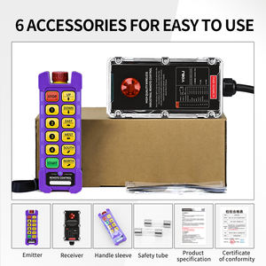 Control remoto industrial con actualización de buque insignia, garantía de calidad, buena retroalimentación, resistente al agua, 12V, grúa de metal y plástico - Product Image 2