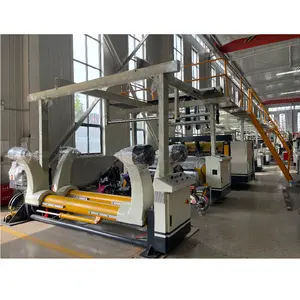व्यावसायिक नालीदार गत्ते उत्पादन लाइन निर्माता गत्ते का डिब्बा बॉक्स बनाने की मशीन