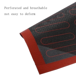 <span class=keywords><strong>Tapis</strong></span> <span class=keywords><strong>de</strong></span> <span class=keywords><strong>cuisson</strong></span> en silicone pour four à confiserie avec trous creux Ustensiles <span class=keywords><strong>de</strong></span> boulangerie et outils <span class=keywords><strong>de</strong></span> pâtisserie - Product Image 3