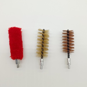 Portable 7mm <strong>Gun</strong> Cleaning Kit Swivel Head Red Rods Multi Brushes Orange EVA Case Eco-Friendly Quick-Release Security Compact <strong>Gun</strong> - Product Image 3