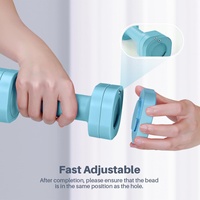 Haltères Kettlebell réglables pour femmes Équipement de fitness à domicile pour l'exercice d'entraînement musculaire des bras