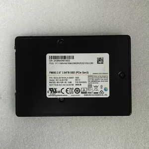 PM983 3.84TB NVME U2 Internal SSD MZQLB3T8HALS-00007 ฮาร์ดดิสก์ SSD ภายในแบบ NVMe ความจุ 3.84TB สำหรับเดสก์ท็อป ประสิทธิภาพสูง ความเร็วสูง สภาพรีเฟอร์บิช มือสอง - Product Image 1