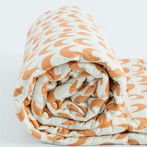 Moon Print <b>Weighted</b> <b>Blanket</b> Pure Cotton Therapy <b>Blanket</b> Spring Autumn Use - Product Image 2