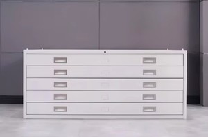 Archivador de Mapas Moderno de Acero con 5 Cajones, Asa Lateral de Color Personalizado, Duradero y Ahorra Espacio, para Uso en el Hogar, Oficina y Escuela - Product Image 2