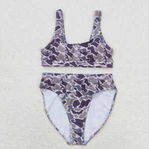 Almacén de EE. UU. Venta al por mayor de ropa de camuflaje sureño para mujer adulta, ropa de playa, <span class=keywords><strong>bikini</strong></span> de 2 piezas para mamá, trajes de baño de caza, conjuntos de natación - Product Image 2