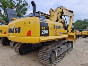 Excavatrice hydraulique PC200-8 utilisée de chenille de KOMATSU modèle 2022 20 tonnes PLC commandé origine du Japon noyau de haute qualité inclus - Product Image 4