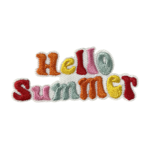 Parche Retro de Verano con Bordado Hippie Groovy, Insignia Flower Power Sunshine Girl, Aplique Termoadhesivo para Camiseta, Bolso, Playa, Accesorio DIY - Product Image 6