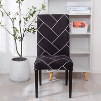 Haute qualité Spandex Super Fit Stretch Amovible Lavable Cuisine Parsons Chaise Couvre Protecteur pour Salle À Manger, Hôtel, Cérémonie