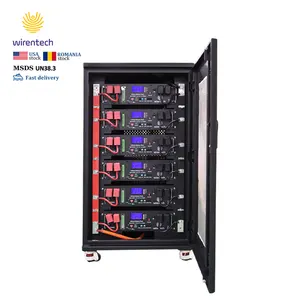 Pin Xếp Chồng Wiren 51.2V 100Ah 30KW Bán Trực Tiếp Từ Nhà Máy Pin LiFePO4 Cho Hệ Thống Lưu Trữ Năng Lượng Gia Đình