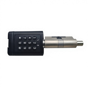 Serratura Intelligente Tuya Senza Chiave con Cilindro, Sblocco con Impronta Digitale e <span class=keywords><strong>Password</strong></span>, Set Serratura Porta con Cilindro Singolo - Product Image 3