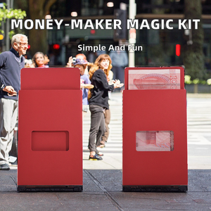 Easy-to-Use Money-<strong>Maker</strong> <strong>Magic</strong> Gimmick Paper Envelope Kit for Street Tricks and Magician Performances - Product Image 2