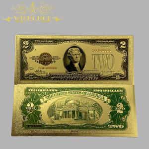 2026 8 Arten 1928er Jahre Amerika 1 2 5 10 20 50 100 Dollar Banknoten 24K Gold für Sammler - Product Image 5